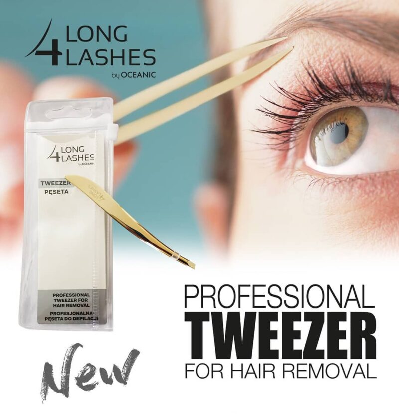 Pinza depilatoria profesional Long4Lashes - Imagen 2